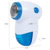 Quitapelusas Eléctrico, Elimina Pelotillas Ropa, Cuchillas Acero Inoxidable, Depósito Extraíble Blanco/azul  Clatronic Tc 3758