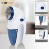 Quitapelusas Eléctrico, Elimina Pelotillas Ropa, Cuchillas Acero Inoxidable, Depósito Extraíble Blanco/azul  Clatronic Tc 3759