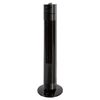 Ventilador Torre, 3 Velocidades, Oscilante, Programable 120 Min, Altura 78 Cm Negro 35w Clatronic Tvl 3770