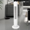 Ventilador Torre, 3 Velocidades, Oscilante, Programable 120 Min, Altura 78 Cm Blanco 35w Clatronic Tvl 3770