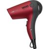 Clatronic Ht 3428 - Secador De Pelo De Viaje, 2 Nivles De Temperatura Y Potencia, 1200w Color Rojo