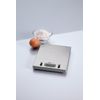 Báscula De Cocina Digital Extraplana, Acero Inox., Precisión 1gr, Hasta 5 Kg, Función Tara Plata  Clatronic Kw 3367