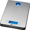 Báscula De Cocina Digital Extraplana, Acero Inox., Precisión 1gr, Hasta 5 Kg, Función Tara Plata  Clatronic Kw 3412