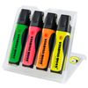 Stabilo Executive - Estuche Con 4 Rotuladores Fluorescentes (amarillo, Verde, Naranja Y Rosa)