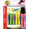 Marcadores Stabilo Boss Splash 4 Colores