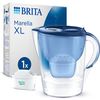 Brita Marella Jarra Filtradora De Agua Xl De 3,5 L, Incluye 1 Filtro Maxtra Pro, Reduce La Cal Y El Cloro, Para Bebidas Calientes O Frías