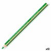 Lápices De Colores Staedtler Jumbo Noris Verde (12 Unidades)