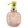 Dosificador De Jabón Jade Rosa Transparente 330 Ml Ridder