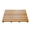 Alfombra De Baño Grating Nature De Madera 52x52 Cm Ridder