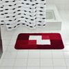 Alfombrilla De Baño Coins 60x90 Cm Roja 7103306 Ridder