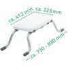 Asiento/taburete Bañera Eco Blanco A0042001 Ridder