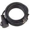 Cable Alargador 25 M Negro 1167820 Brennenstuhl