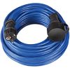 Prolongador  Super Solid At-n05v3v3-f 3g1,5, 25 M, Azul Brennenstuhl