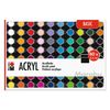 Set Pintura Acrílica Colores Básicos Marabu 80x3,5ml