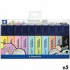 Set De Marcadores Fluorescentes Staedtler Textsurfer Classic Pastel & Vintage Vintage Pastel (5 Unidades)