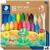 Ceras De Colores Staedtler Noris Multicolor 6 Piezas