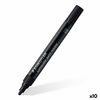 Rotulador Permanente Staedtler Lumocolor Negro (10 Unidades)