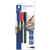 Set De Rotuladores Staedtler Lumocolor 317-s Multicolor 10 Piezas (15 Unidades)