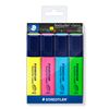 Marcadores Fluorescentes Staedtler 4 Colores