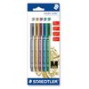 Staedtler 8323-s Bk5. Rotuladores Metálicos De Colores. Blíster Con 5 Unidades De Colores Variados , Color/modelo Surtido