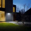 Aplique De Exterior Con Led Y Sensor  Xsolar L-s Color Plateado Steinel