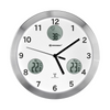 Reloj De Pared Radiocontrolado Bresser Mytime Io Con Medición De Temperatura Y Humedad - Diámetro 30cm