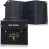 Kit Batería Externa Portátil  500 W + Panel Solar 60 W Bresser, Camping, Viajes