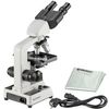 Microscopio Researcher Bino 40-1000x Bresser + Regalo Recipientes Para Muestras