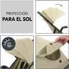 Silla De Paseo Shop N Care Ligera Y Plegable Con Una Mano Hasta 22 Kg De Hauck Olive