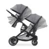 Carro Gemelar Tandem Atlantic Twin Melange Grey De Hauck