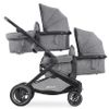 Carro Gemelar Tandem Atlantic Twin Melange Grey De Hauck