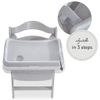 Mesa Alpha Tray Para Trona Alpha+ Y Beta+de Hauck Withe