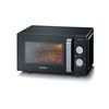 Microondas Con Base De Vidrio Y Grill Negro 20 L Severin Mw 7762