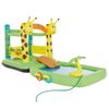 Castillo Hinchable Y Piscina De Juegos Y Aspersor Giraffe Happy People