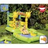 Castillo Hinchable Y Piscina De Juegos Y Aspersor Giraffe Happy People