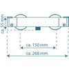 Grifo Termostático Para Ducha London 5,5 Cm Schütte