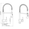 Grifo Mezclador Para Fregadero Cornwall Cromado Schütte