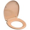 Asiento De Wc Cierre Suave Liberación Rápida Beige Duroplast Schütte