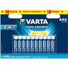 Varta High Energy Aaa Batería De Un Solo Uso Alcalino