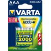 Varta Ready2use Hr03 4pcs Batteria Ricaricabile Mini Stilo Aaa Nichel-metallo Idruro (nimh)