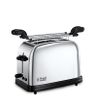 Russell Hobbs 23310-57 Tostadora 2 Rebanada(s) Negro, Plata