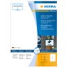 Etiquetas Fílmicas Impermeables 50 Hojas A4 Blanco 210x297 Mm Herma