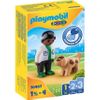 70407 Veterinario Con Perro, Playmobil 1.2.3