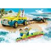 70436 Playmo Beach Hotel Coche Con Canoa, Playmobil Family Fun