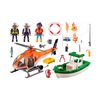 Playmobil Rescate Incendio Barco 70491