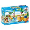 71529 - Playmobil - Vacacionistas Con Piscina Y Baño De Burbujas