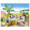 71529 - Playmobil - Vacacionistas Con Piscina Y Baño De Burbujas