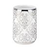 Vaso De Dientes Barock Blanco/plata