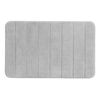 Esterill.baño Memory F.50x80,stripes, Gris