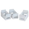 Pack 3 Organizadores Plegables Para Armario Wenko 15 X 18 X 40 Cm